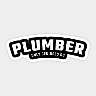 plumber Sticker